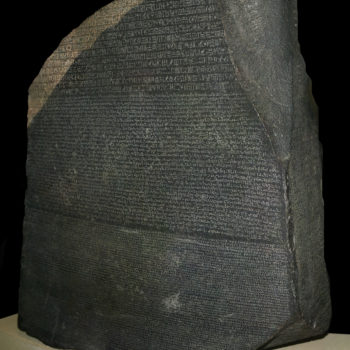 De steen van Rosetta. Een steen met meerdere verhalen